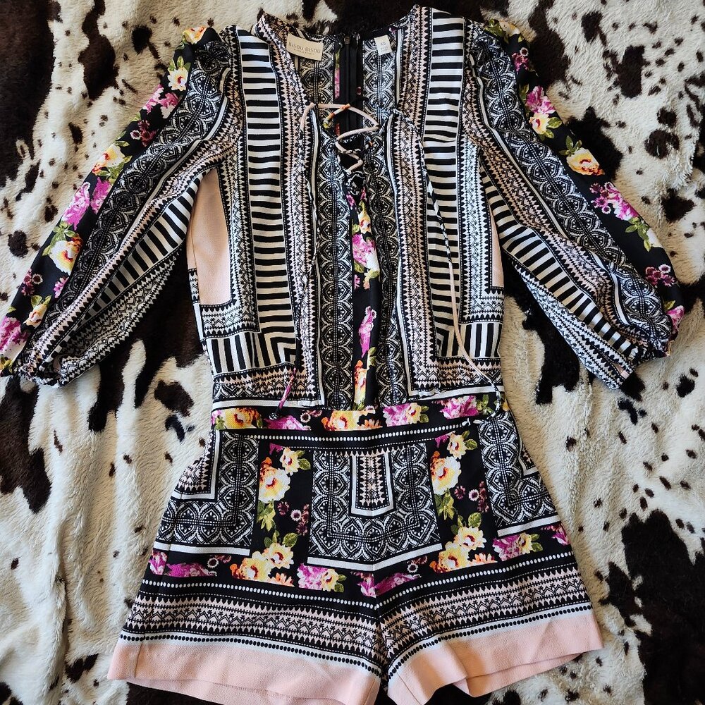 Bisou Bisou Floral Romper